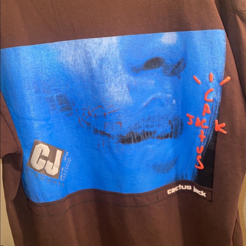 Travis Scott CJ digital girl T shirt